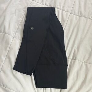 Lululemon Black High-Rise ultra thin spandex fabric Leggings